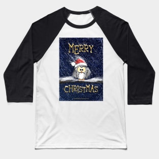 Owlish Christmas Cheer Baseball T-Shirt